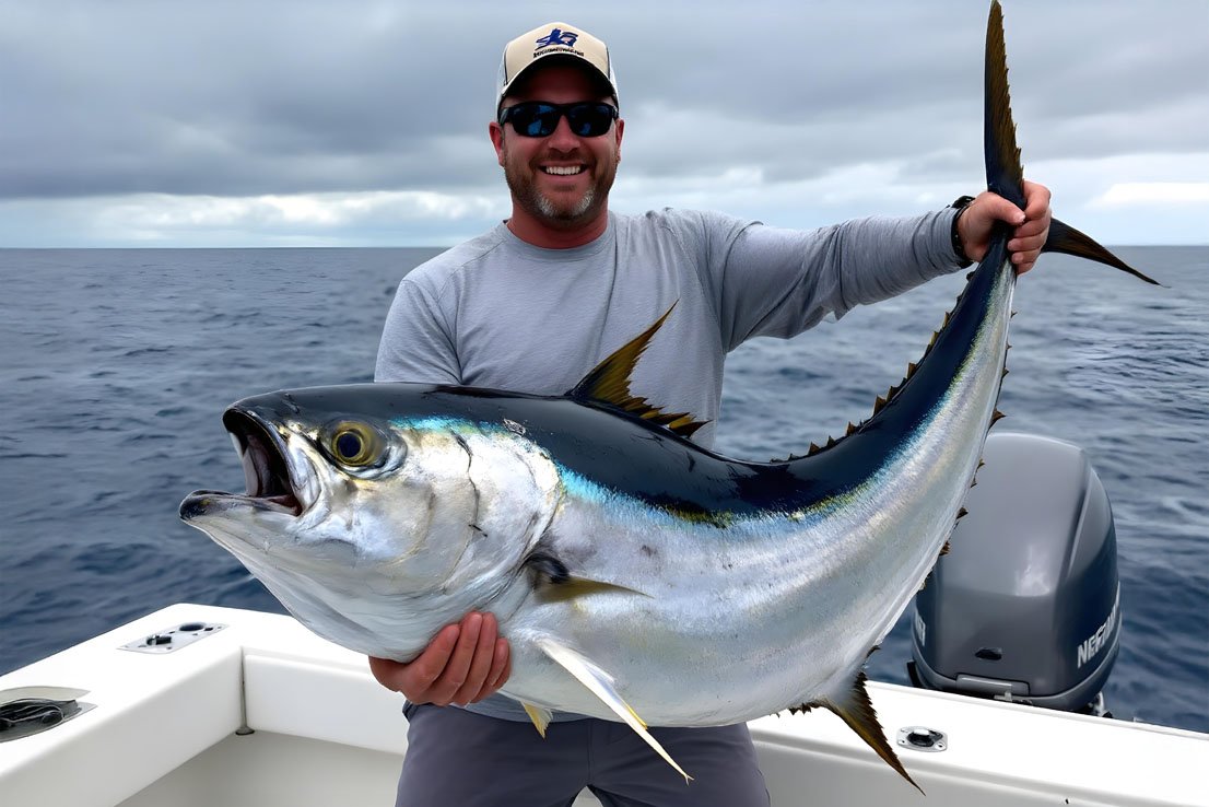 Thunfisch als Sportfisch – kraftvoller Hochseejäger beim Fang