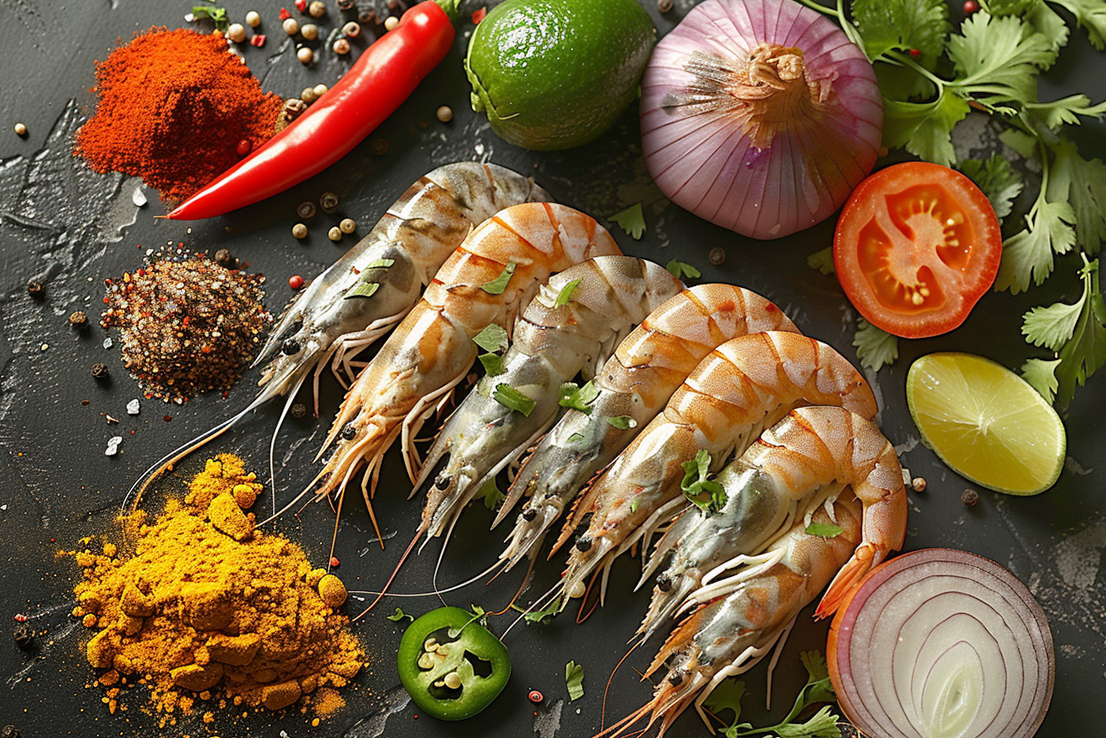 Tex-Mex Gegrillte Garnelen