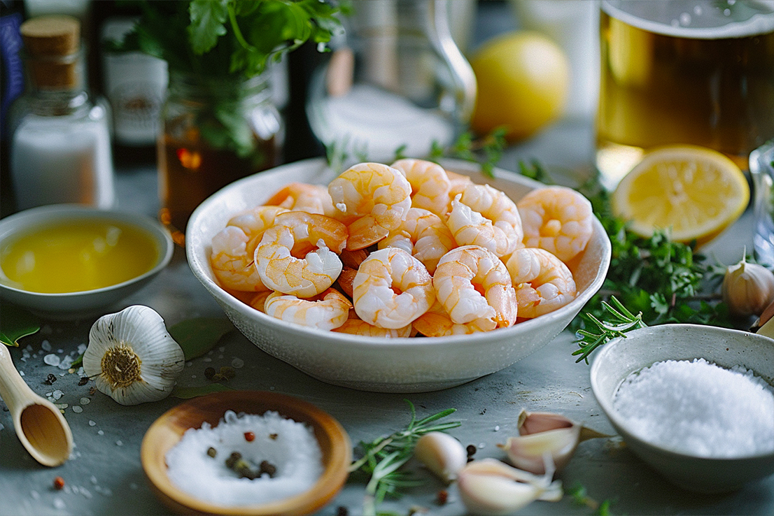 Rezepte für gekochte Garnelen