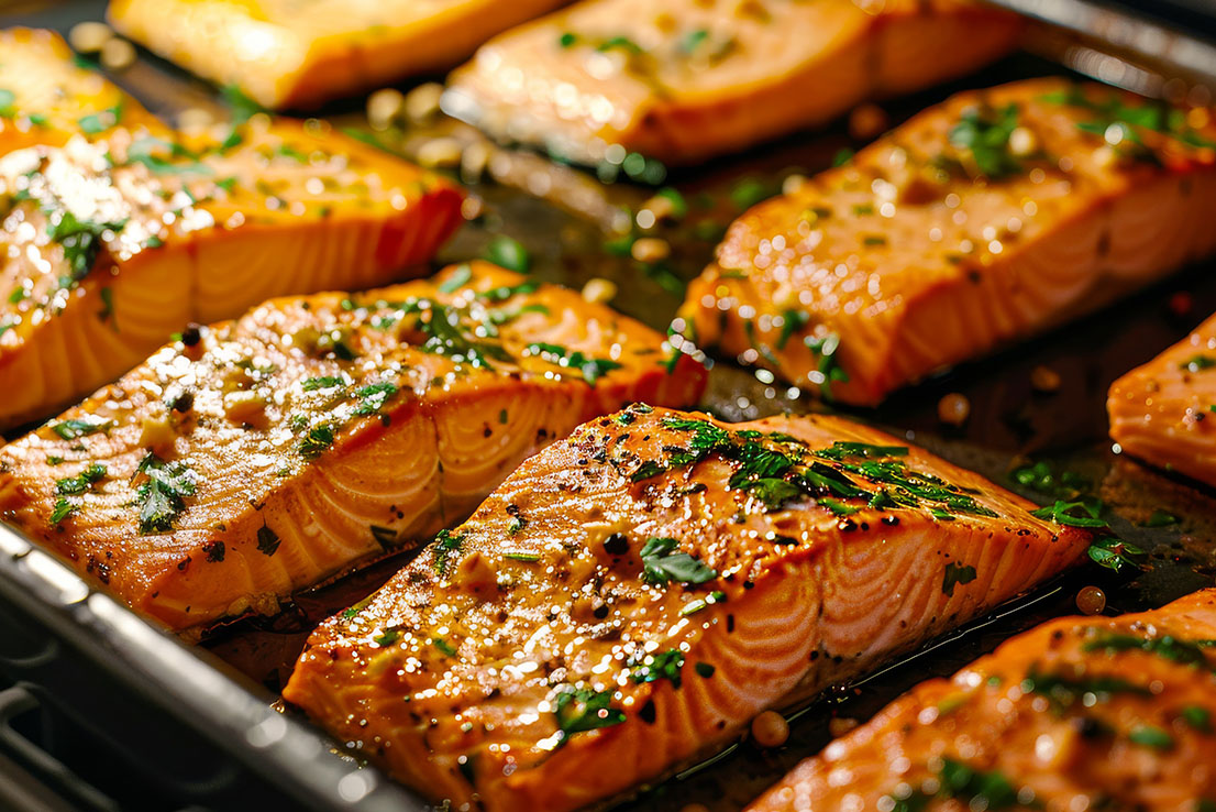 Lachs im Ofen: Rezept von Fischkaufhaus.de