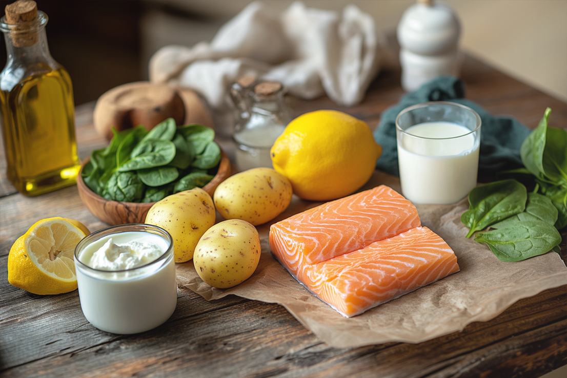 Lachs im Backofen: Vorbereitung