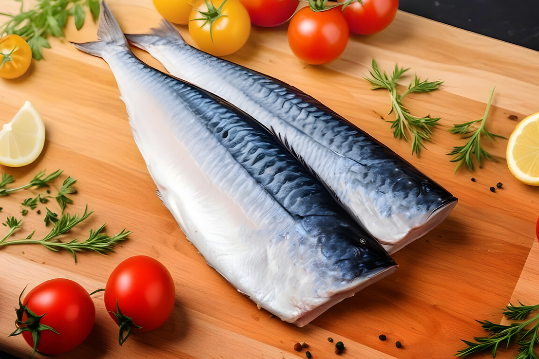 Makrele braten: Knusprig gebratene Makrele mit Kräuter-Zitronen-Marinade