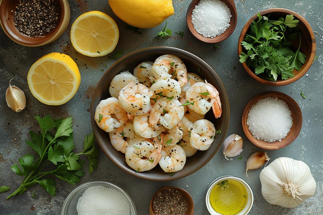 Klassische Knoblauch-Zitronen-Marinade