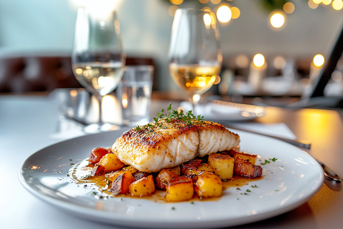 Gegrilltes Rotbarschfilet