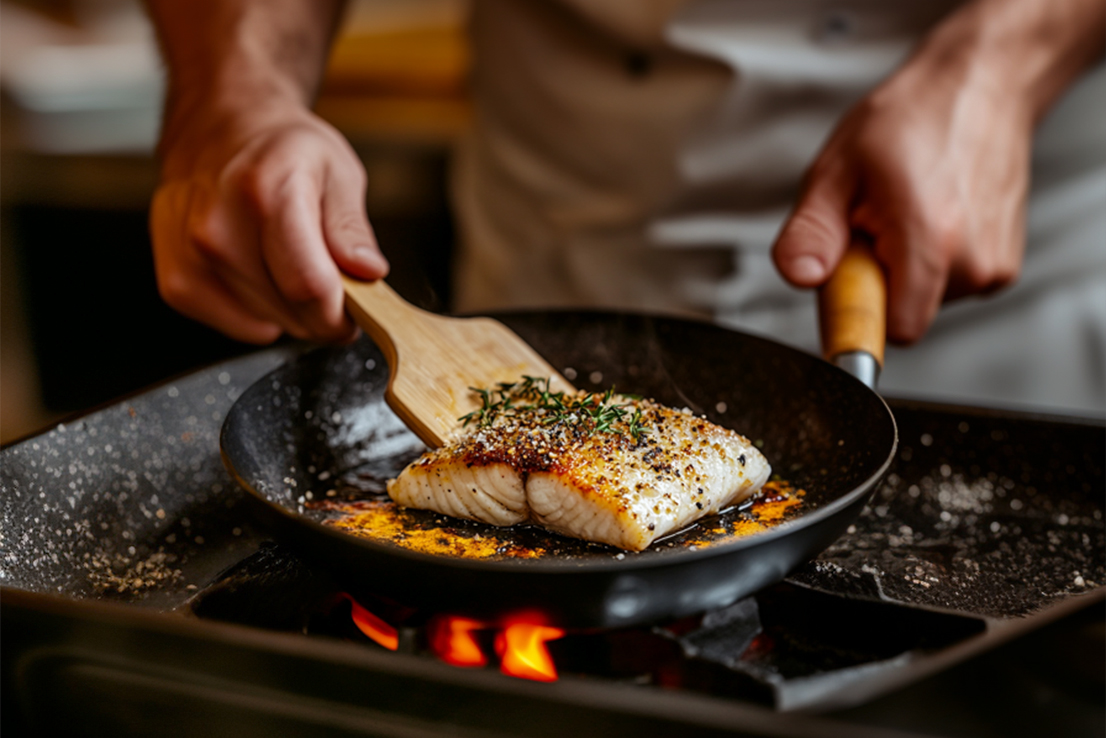 Rezept: Rotbarschfilet mit Zitrone und Kräutern