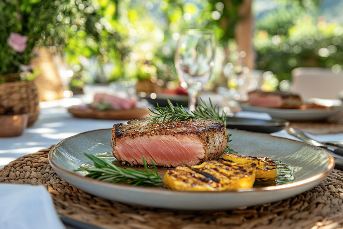 Gegrillter Thunfisch