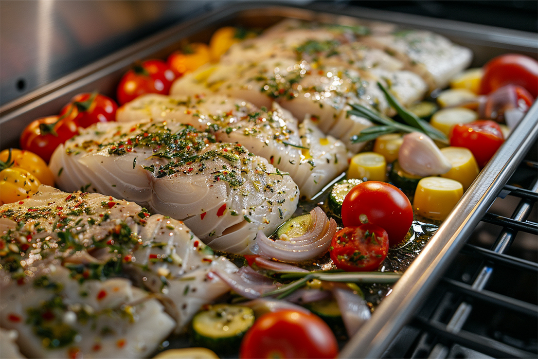 Zanderfilet im Ofen