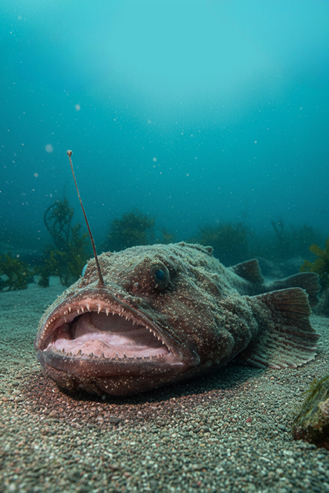 Seeteufel: Der bizarre Lauerjäger aus der Tiefe