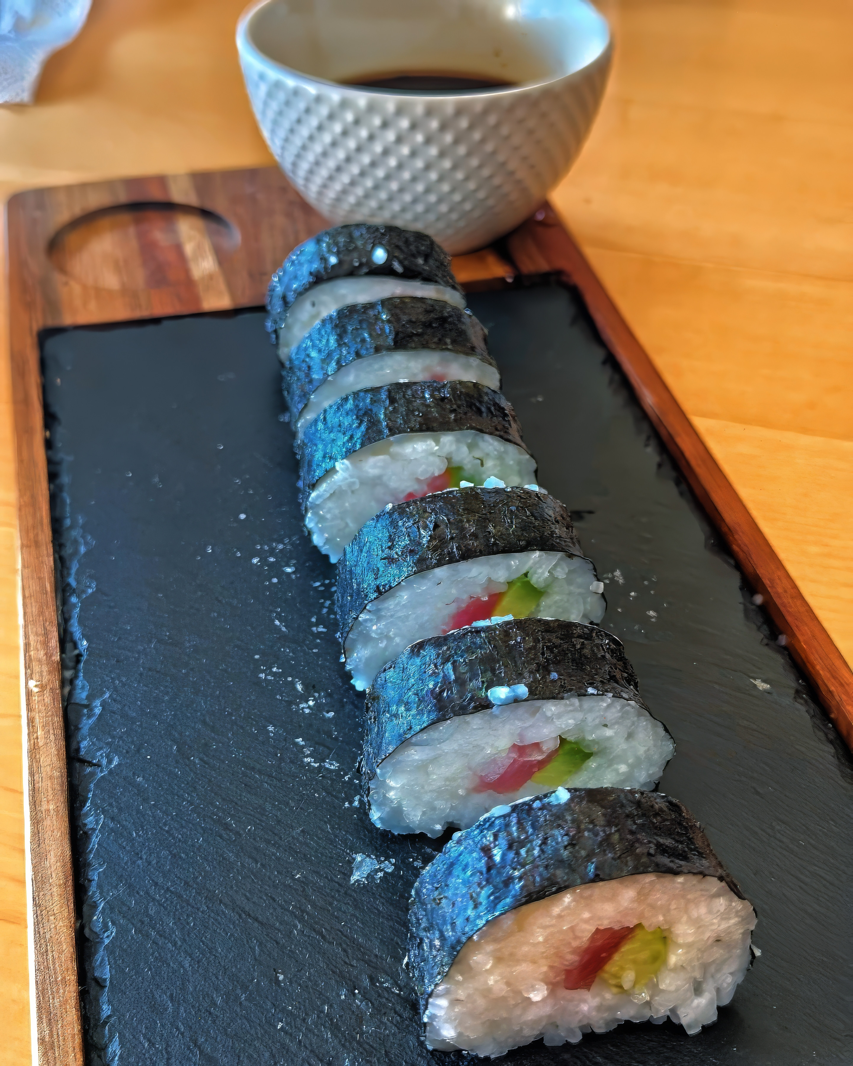 Thunfisch-Maki mit Avocado – Sushi selber machen