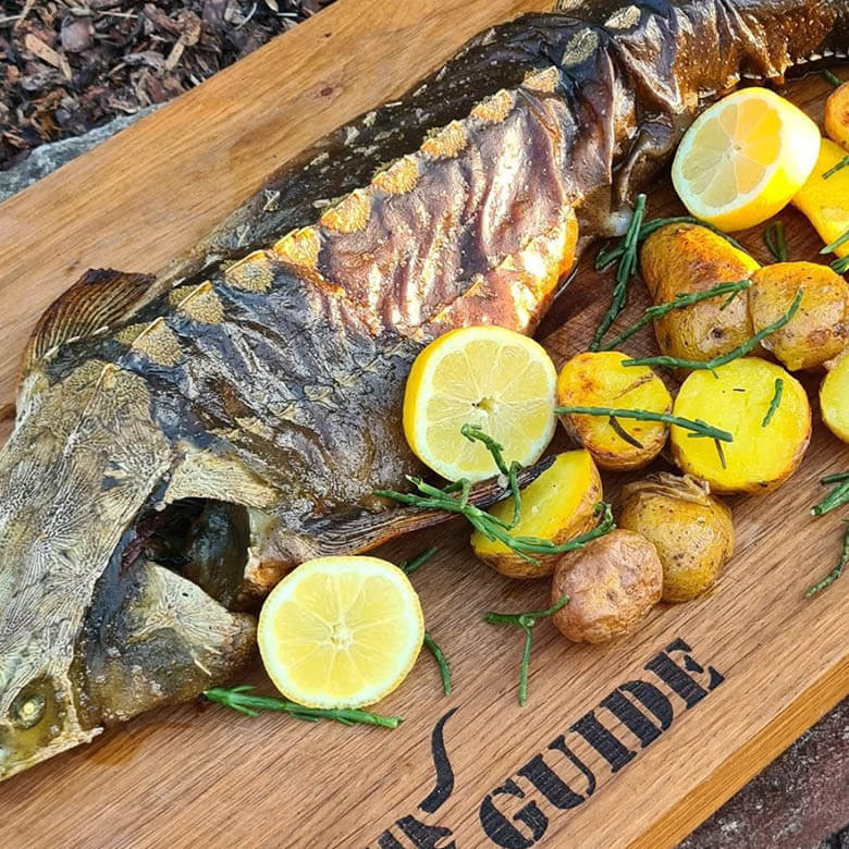 Stör mit Rosmarinkartoffeln Stör mit Rosmarinkartoffeln